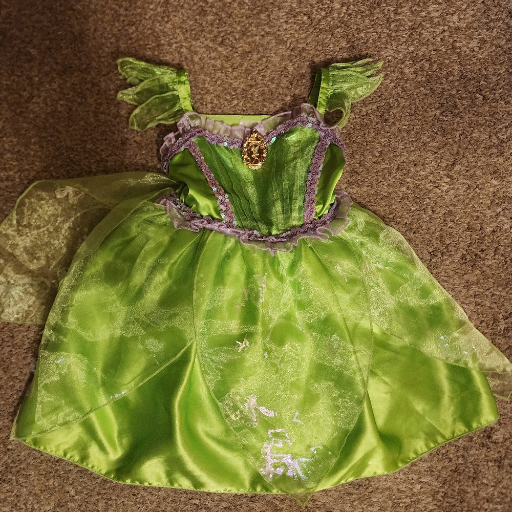 Girls Tinkerbell Costume Size 3
